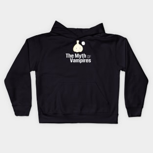 Garlic vs vampire myth funny Kids Hoodie